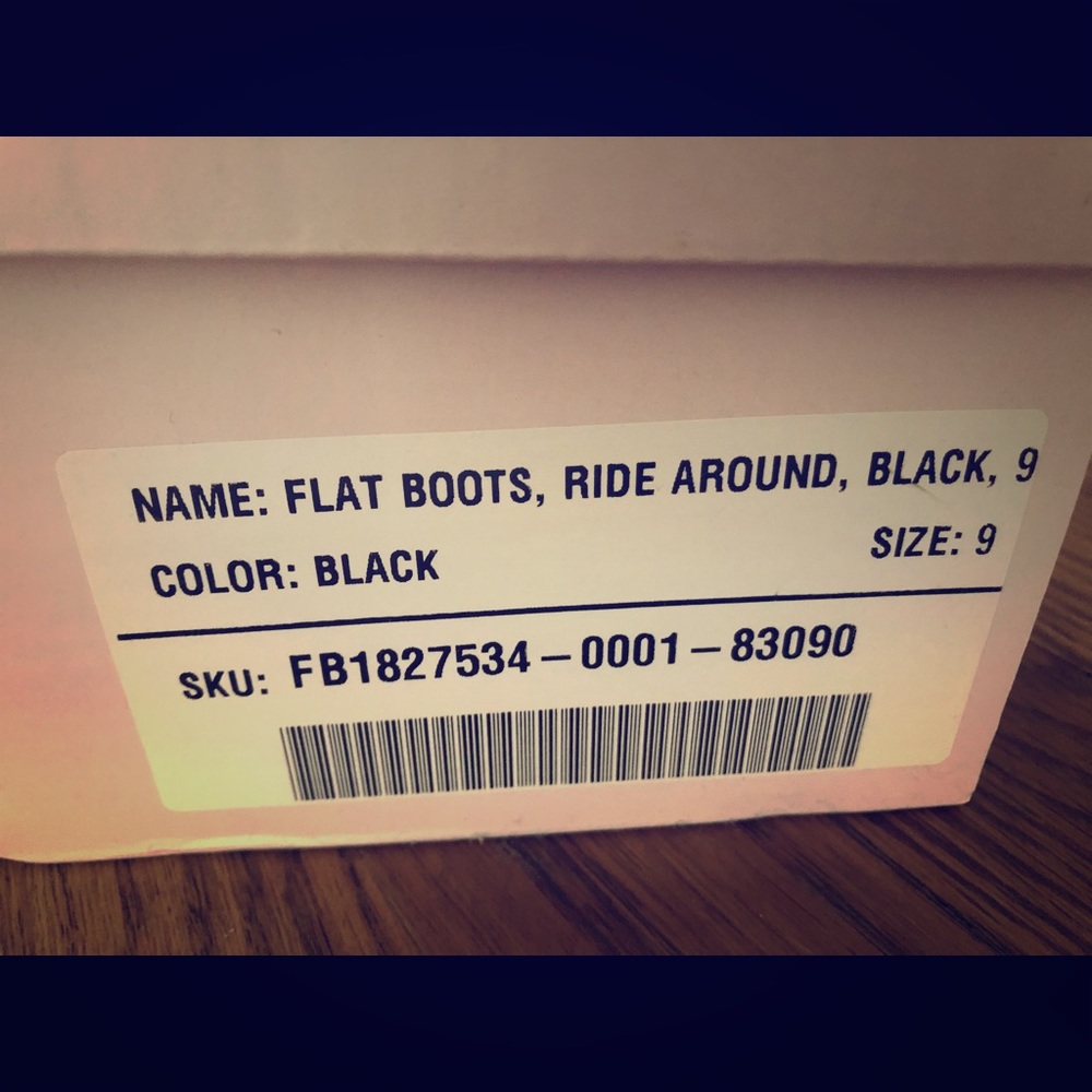 Women’s black boots